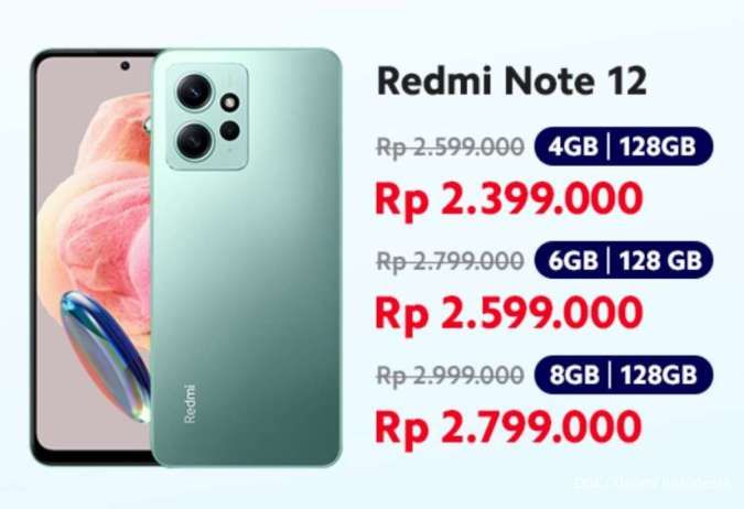 Kabar gembira bagi pecinta gadget dan pengguna Xiaomi di Indonesia, terutama yang sedang menunggu kesempatan untuk membeli HP Redmi Note 12. Setelah beberapa waktu dirilis dan mendapatkan sambutan positif dari pasar, Xiaomi resmi mengumumkan penurunan harga untuk seri Redmi Note 12 sebesar Rp 200.000. Penurunan harga ini tentu menjadi daya tarik tersendiri, terutama bagi mereka yang menginginkan smartphone dengan spesifikasi mumpuni namun tetap terjangkau.