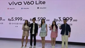 Vivo V60 Lite Resmi Meluncur di Indonesia, Intip Harga dan Spesifikasinya